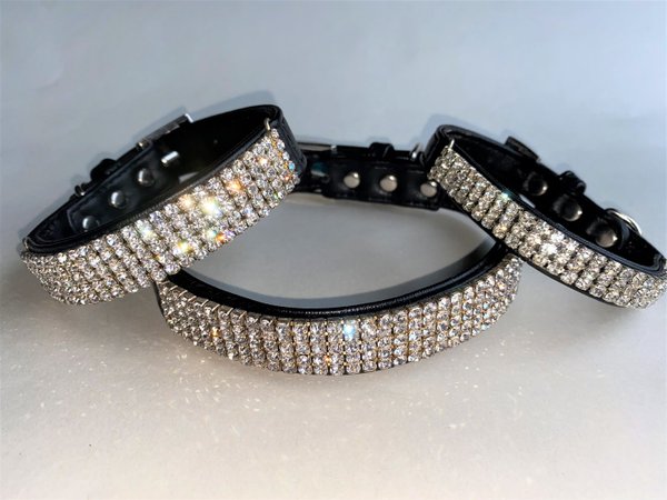 Jewelled Collar with Free Moving Jewel Band