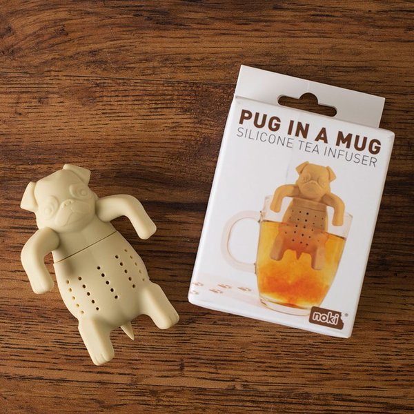 Pug In A Mug Silicone Tea Infuser